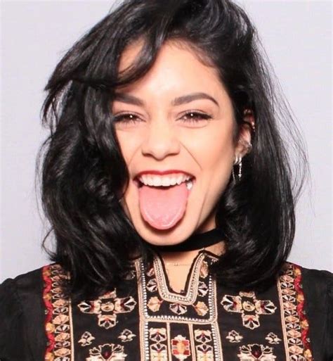 vanessa hudgens tongue